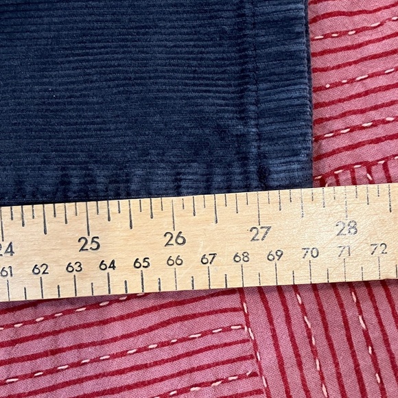 Boys size 14 Dark Gray Corduroy Pants - light FADE at knees - Picture 14 of 14